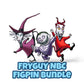 NBC Lock, Shock, & Barrel FiGPiN – FryGuy Pins Exclusive