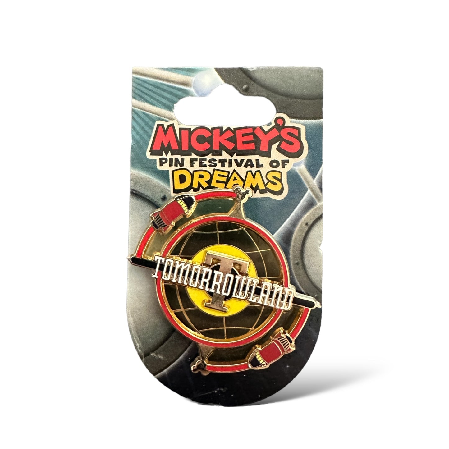 DLR Mickey's Pin Festival of Dreams Tomorrowland Logo Pin