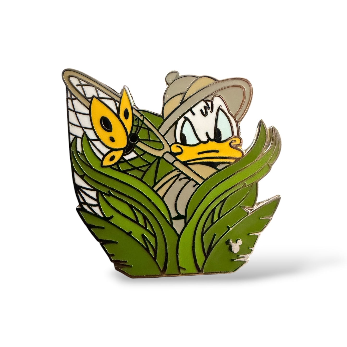 Cast Lanyard Butterfly Catcher Donald Hidden Mickey Pin