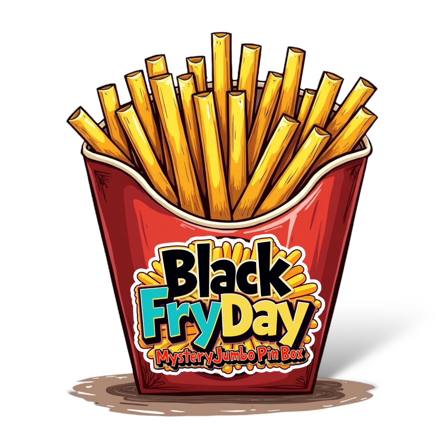 Black FryDay Mystery Jumbo Pin Box - The Sequel