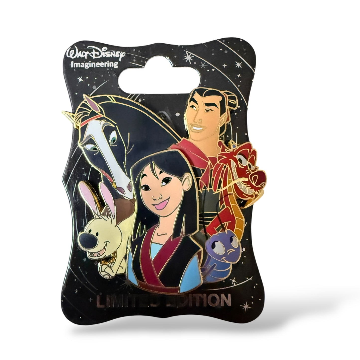 WDI Character Clusters Mulan Pin