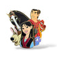 WDI Character Clusters Mulan Pin