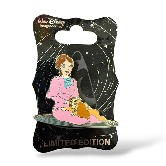 WDI Heroines with Dogs Darling and Lady Pin