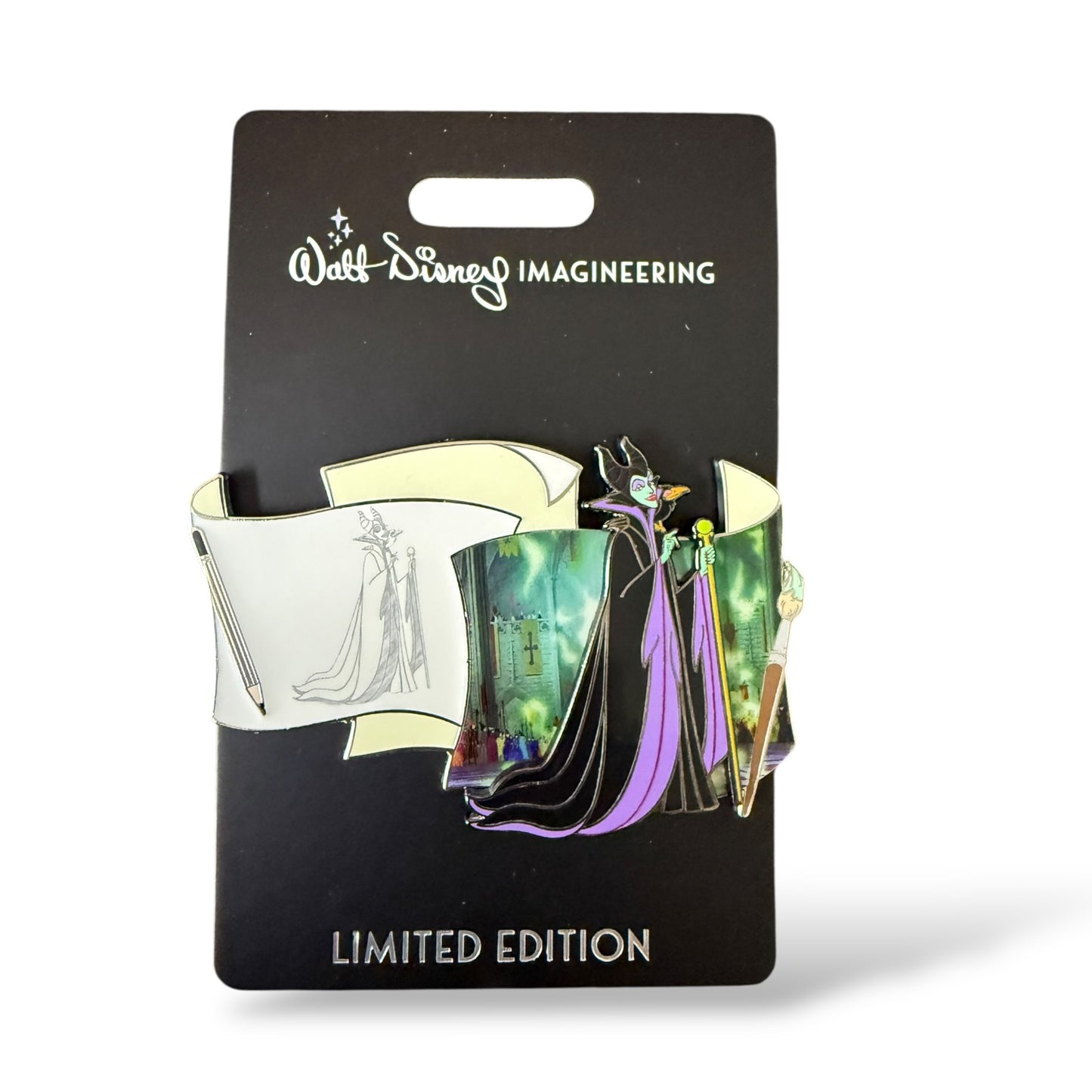 WDI Off The Page Maleficent Pin