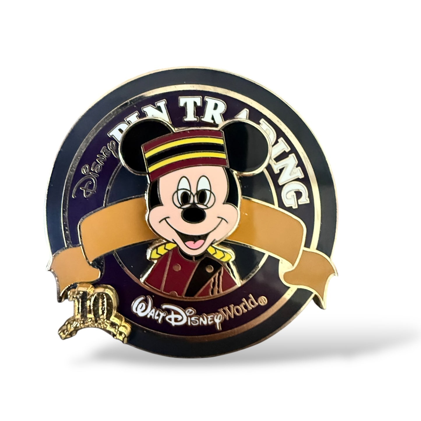 WDW 10th Anniversary Pin Trading Nights Mickey at The Twilight Zone Tower of Terror Pin