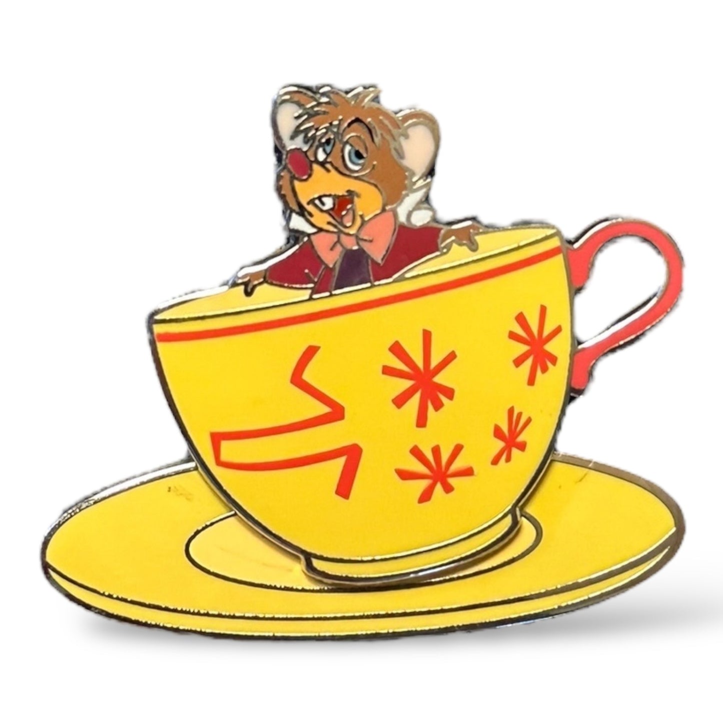 WDW Annual Passholder Quarterly Alice in Wonderland Dormouse Teacup Pin