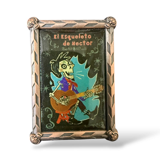Disney Parks Loteria Mystery El Esqueleto de Hector Skeleton Pin