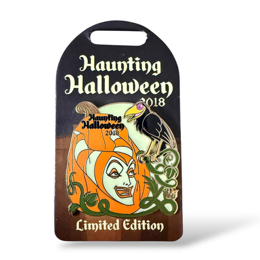Disney Parks Haunting Halloween 2018 Pumpkins Maleficent Pin