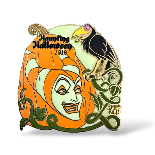 Disney Parks Haunting Halloween 2018 Pumpkins Maleficent Pin
