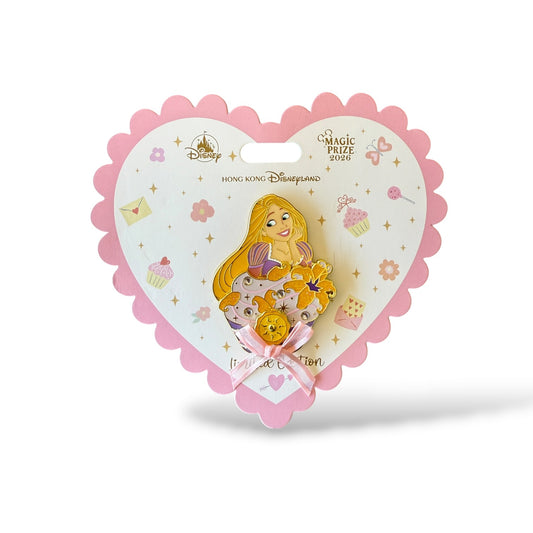 HKDL Magic Prize 2026 Princess Cupcakes Rapunzel Pin