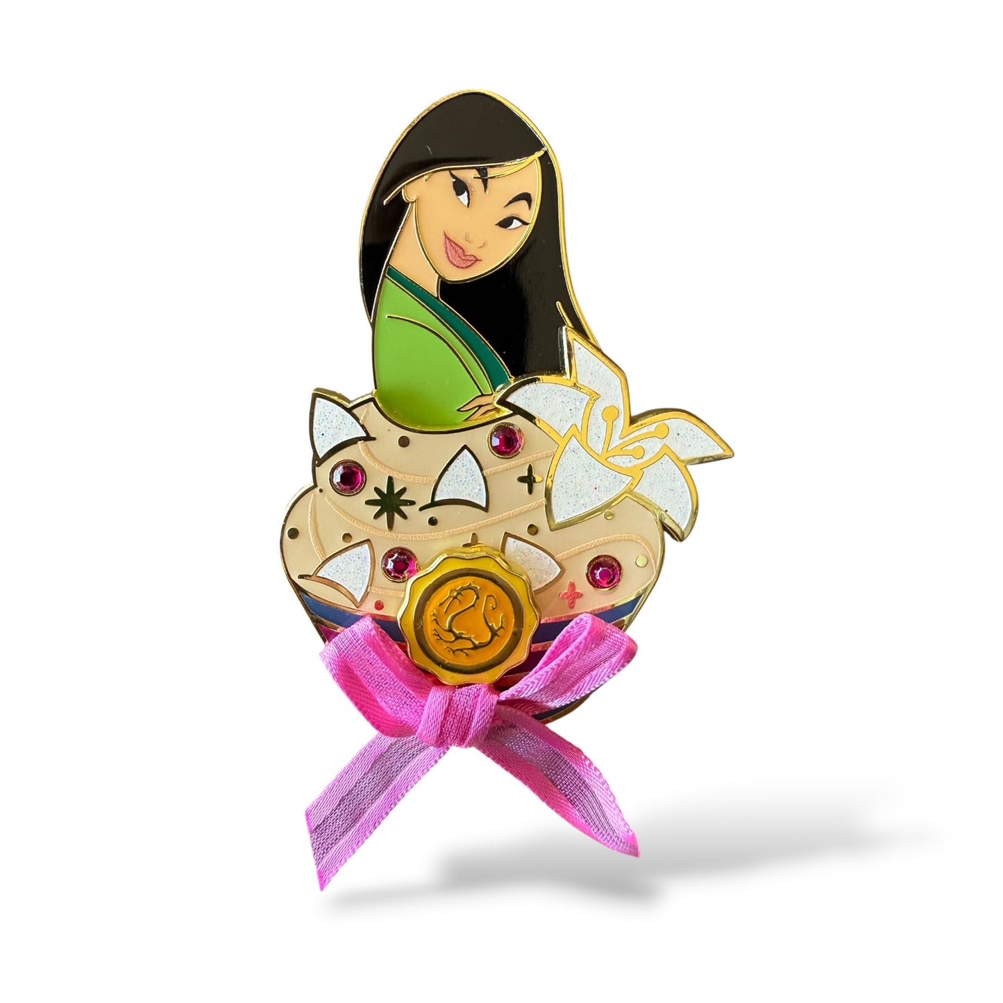 HKDL Magic Prize 2026 Princess Cupcakes Mulan Pin