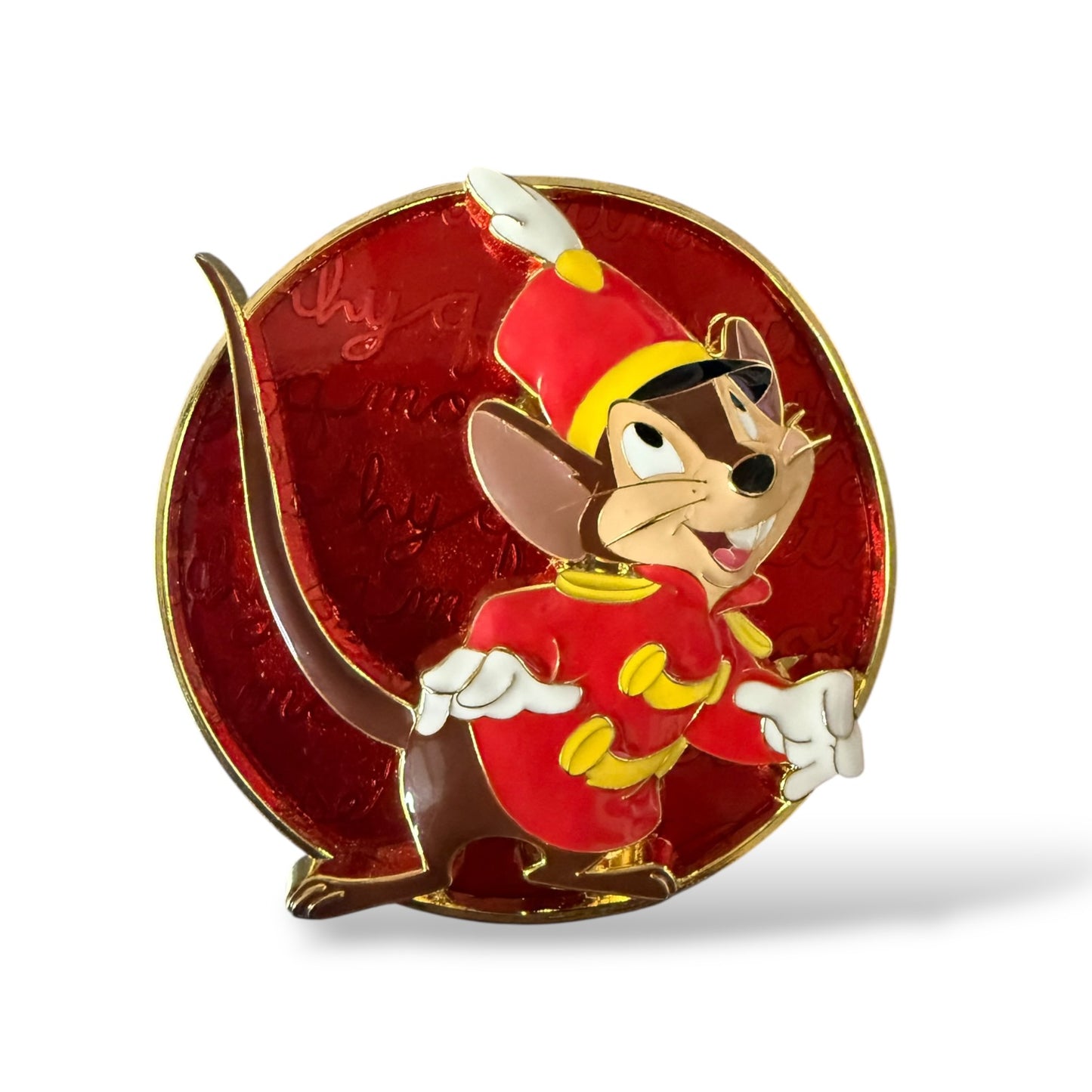 DSSH Cursive Cuties Timothy Mouse Pin