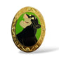 WDI Cat Portrait Bagheera Pin