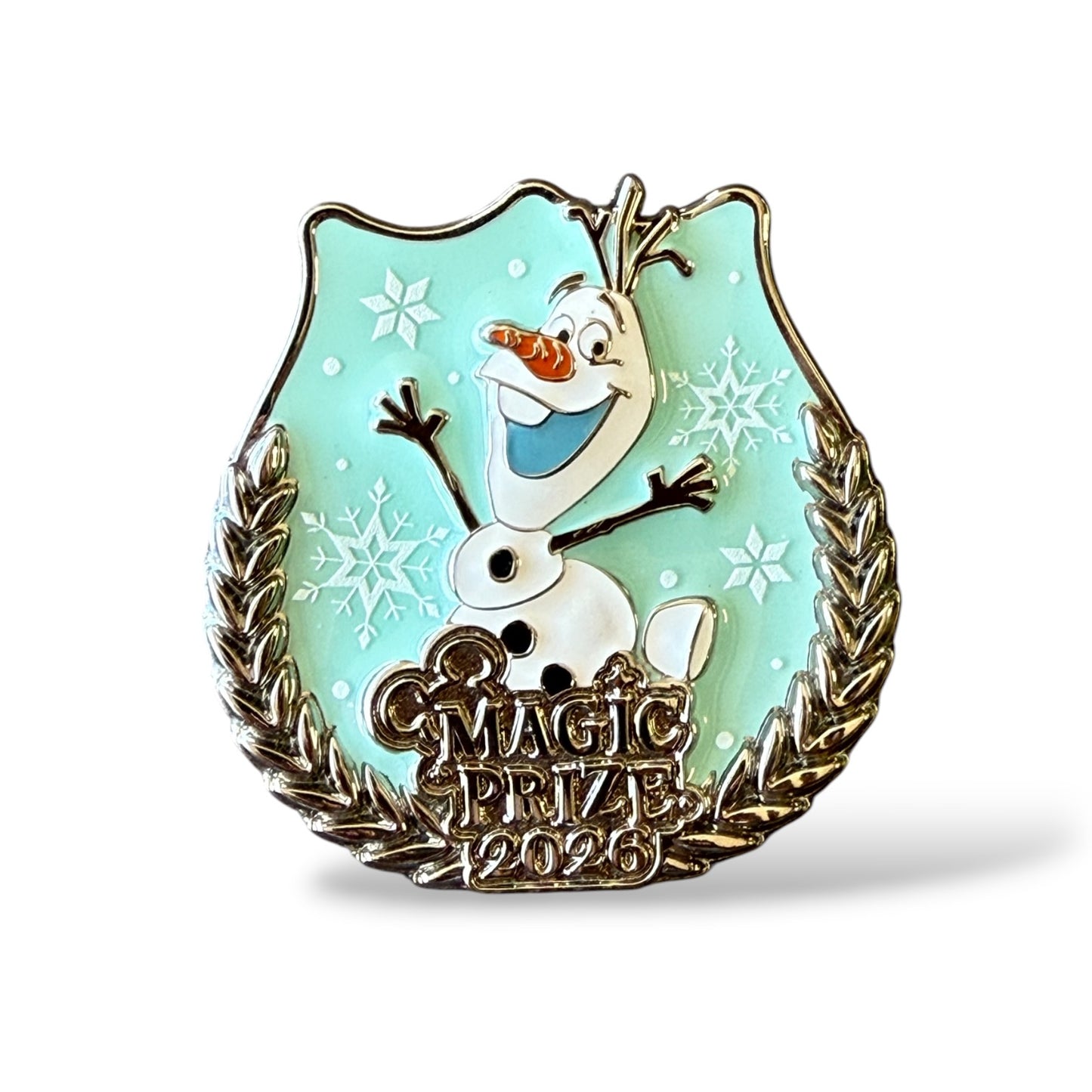 HKDL Magic Prize 2026 Logo Olaf Pin