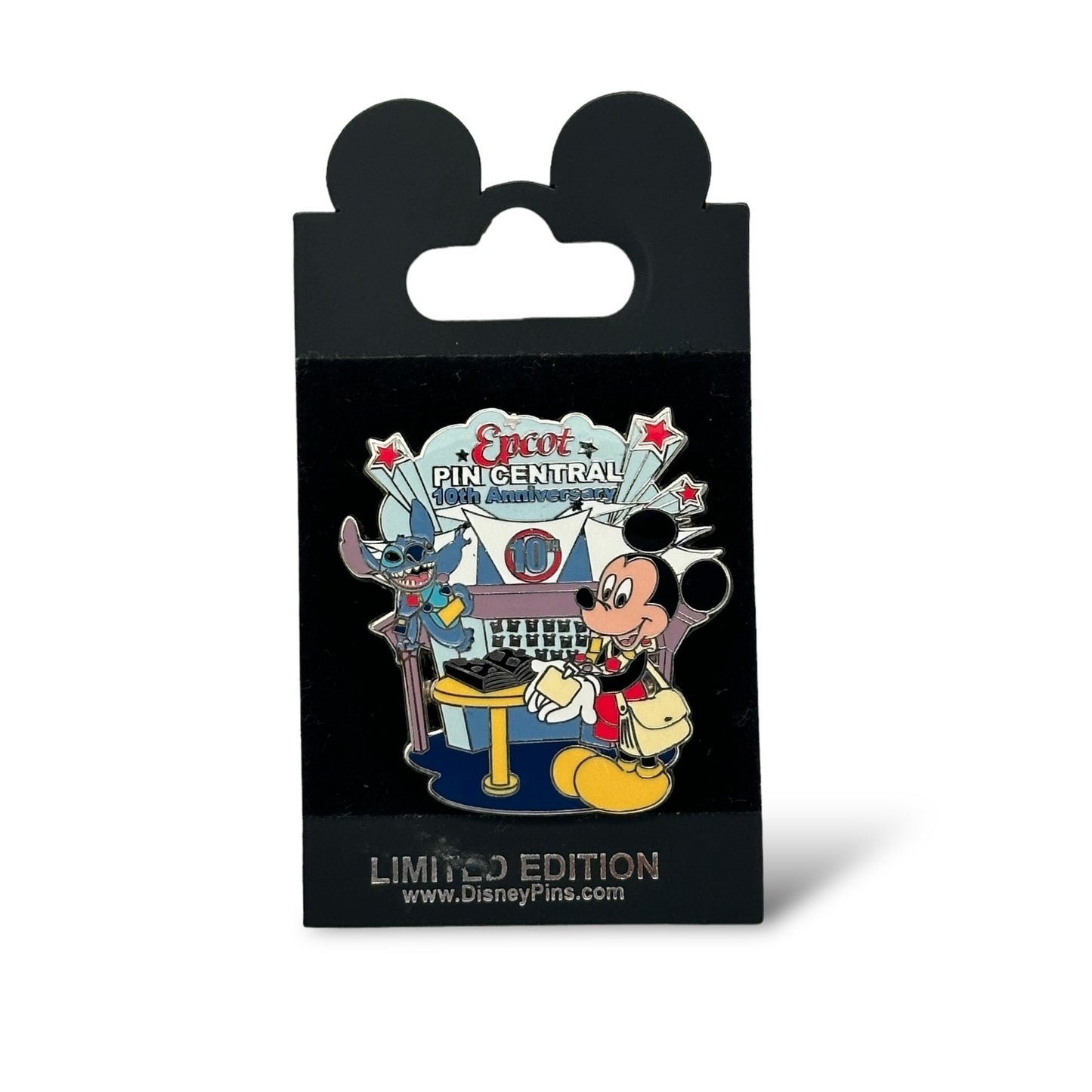 WDW Epcot Pin Central 10th Anniversary