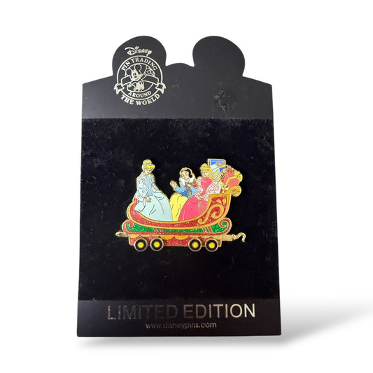 Disney Shopping Holiday Train Cinderella, Snow White and Aurora Pin