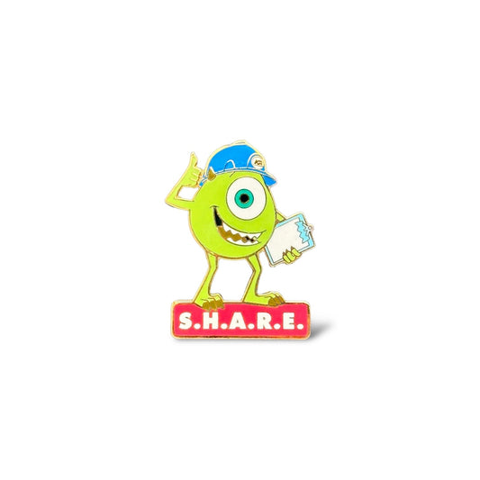 DEC Mike from Monsters Inc. S.H.A.R.E. Pin