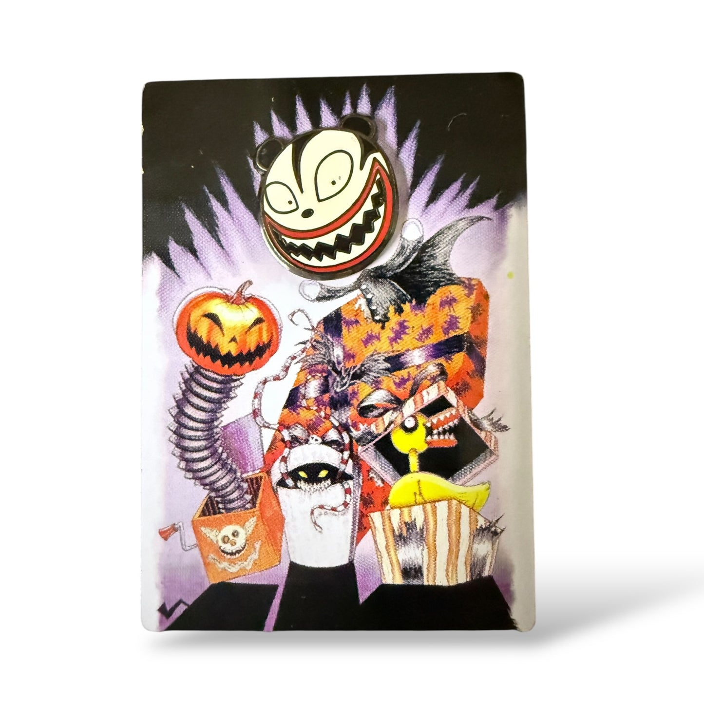 DLR Haunted Mansion Holiday 2001 Stretching Portrait Scary Toys Pin