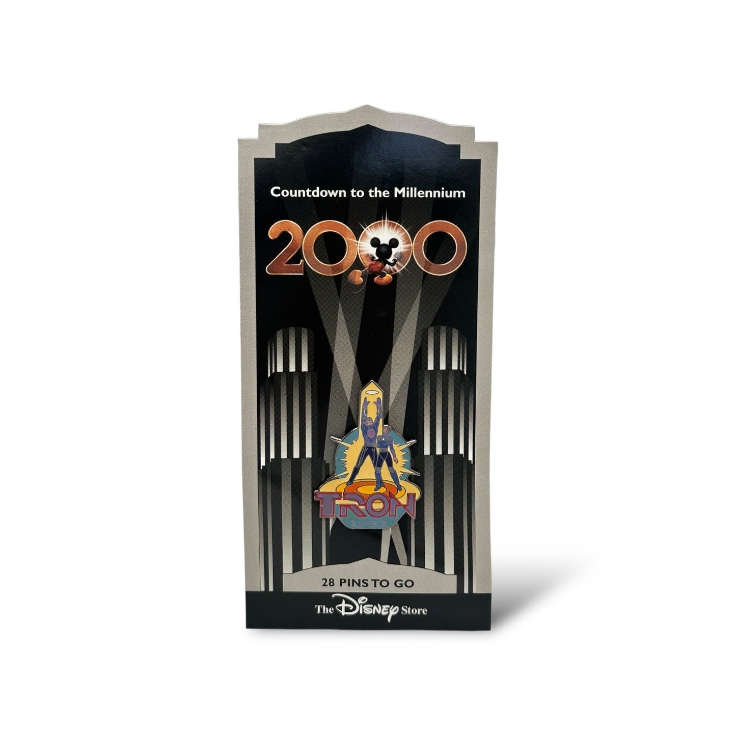 Disney Store Countdown To The Millennium Tron Pin