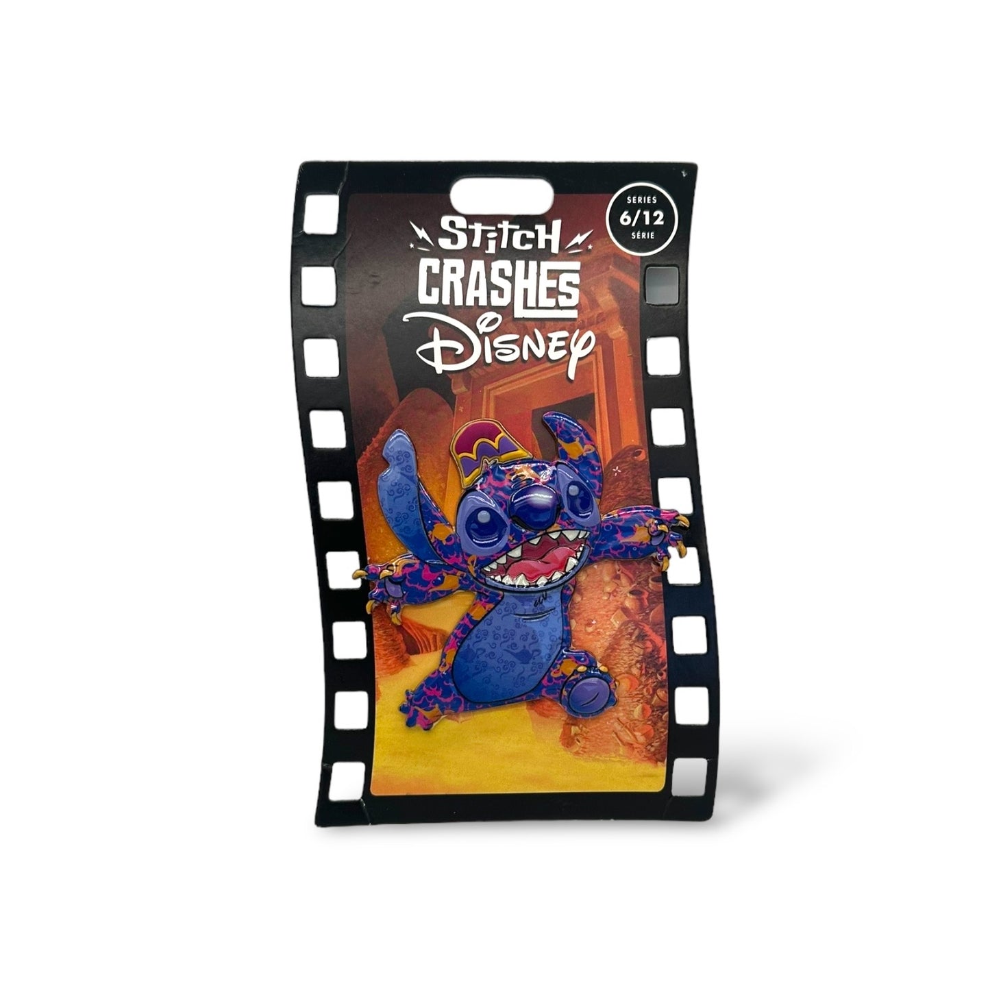 Disney Store Stitch Crashes Disney Aladdin Pin
