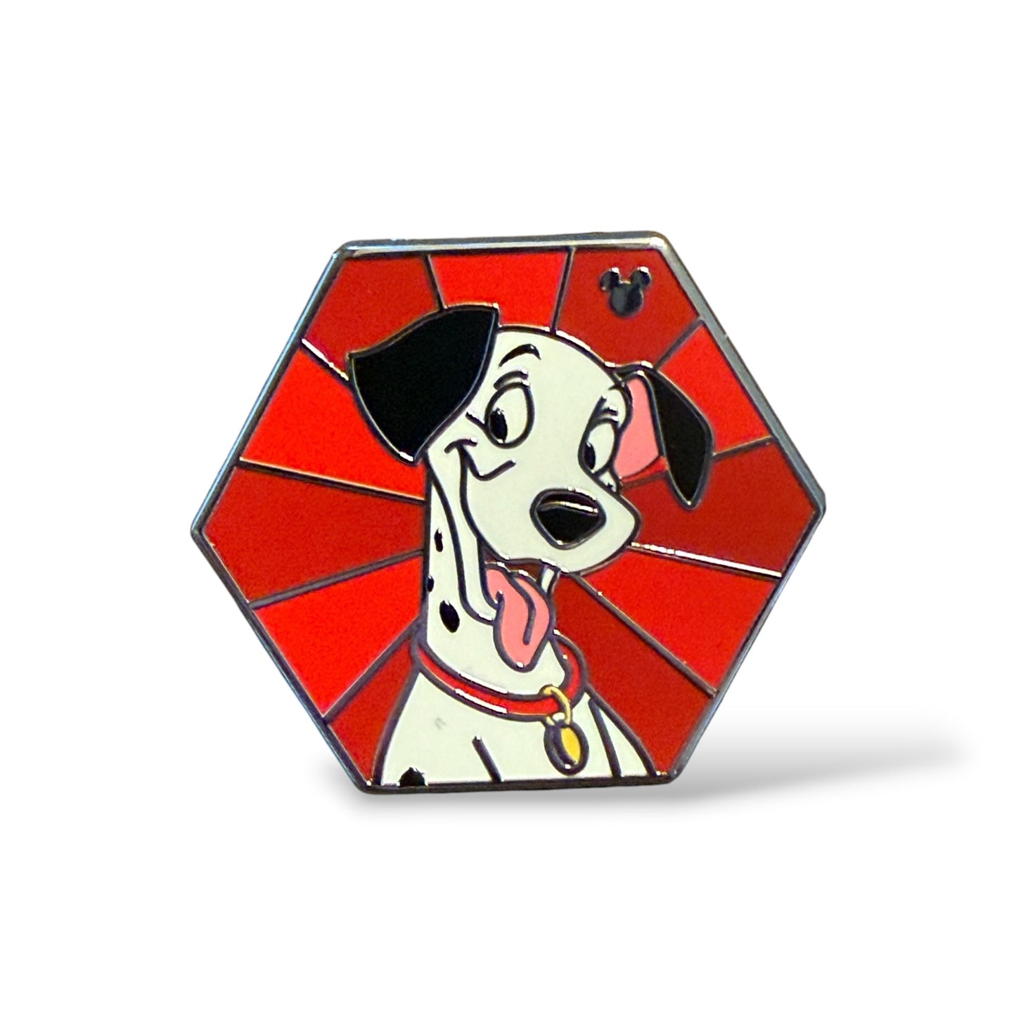 Cast Lanyard Film Anniversaries 101 Dalmatians Pongo Hidden Mickey Pin