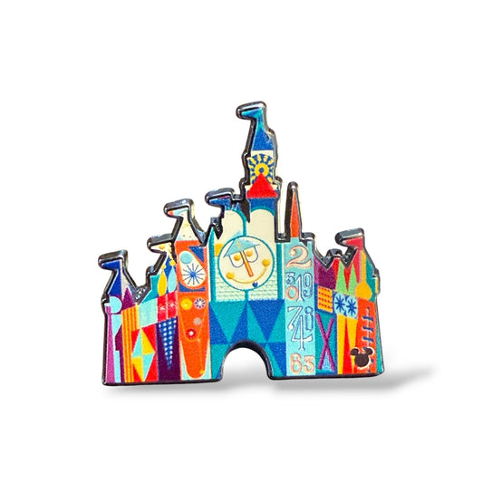 Cast Lanyard Sleeping Beauty Castles It's A Small World Hidden Mickey Pin