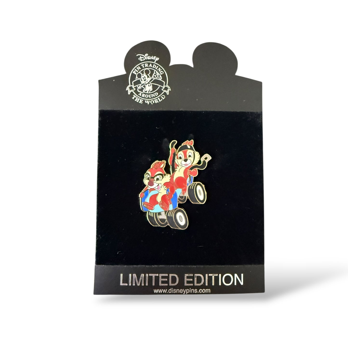 Disney Shopping Transportation Chip n' Dale Roller Skate Pin