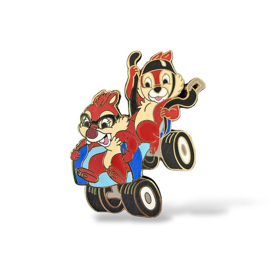 Disney Shopping Transportation Chip n' Dale Roller Skate Pin