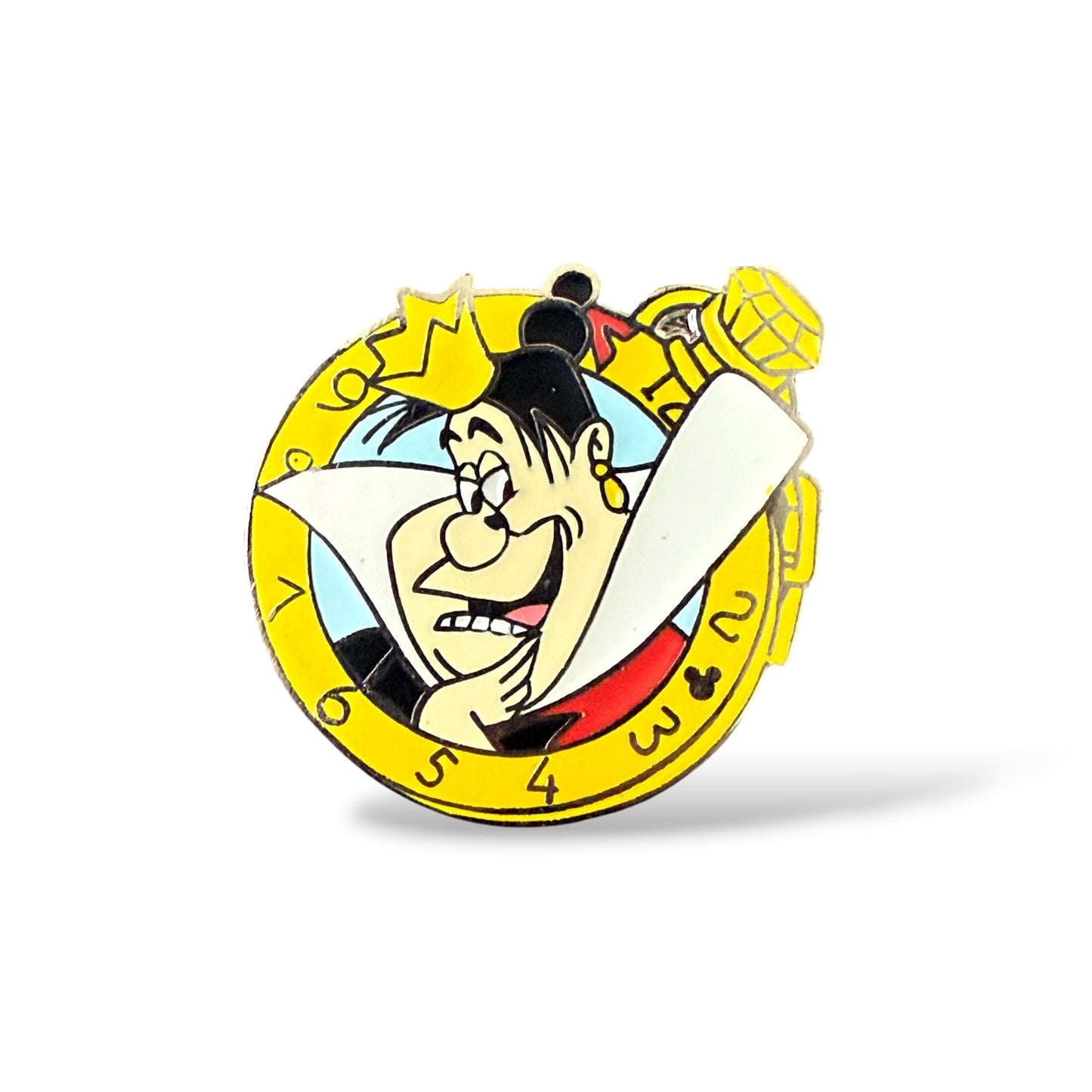 Cast Lanyard Alice Pocket Watch Queen of Hearts Hidden Mickey Pin