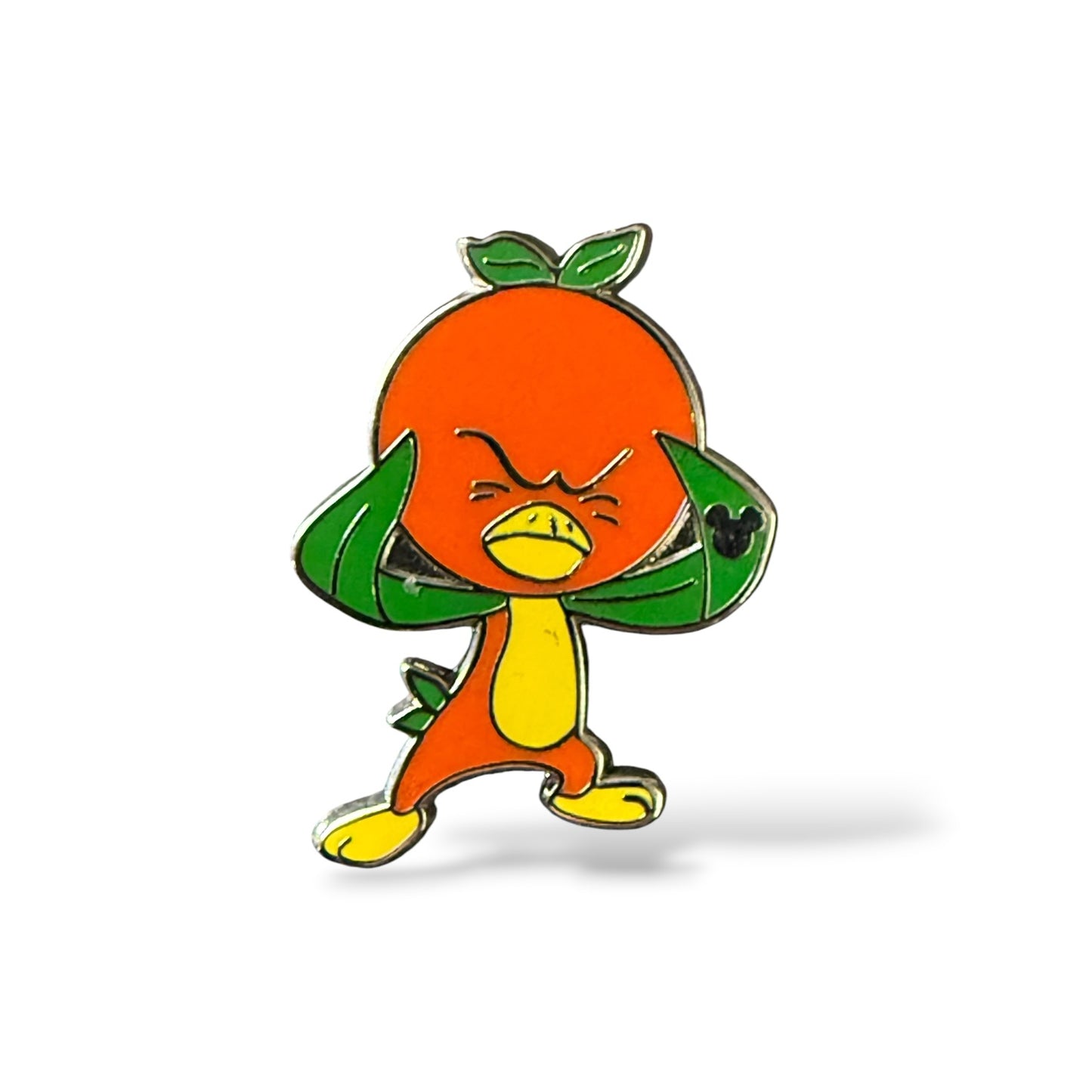 Cast Lanyard Orange Bird Frustrated Hidden Mickey Pin