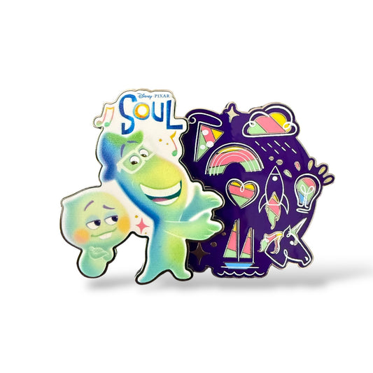HKDL Pixar's Soul Joe and 22 Pin