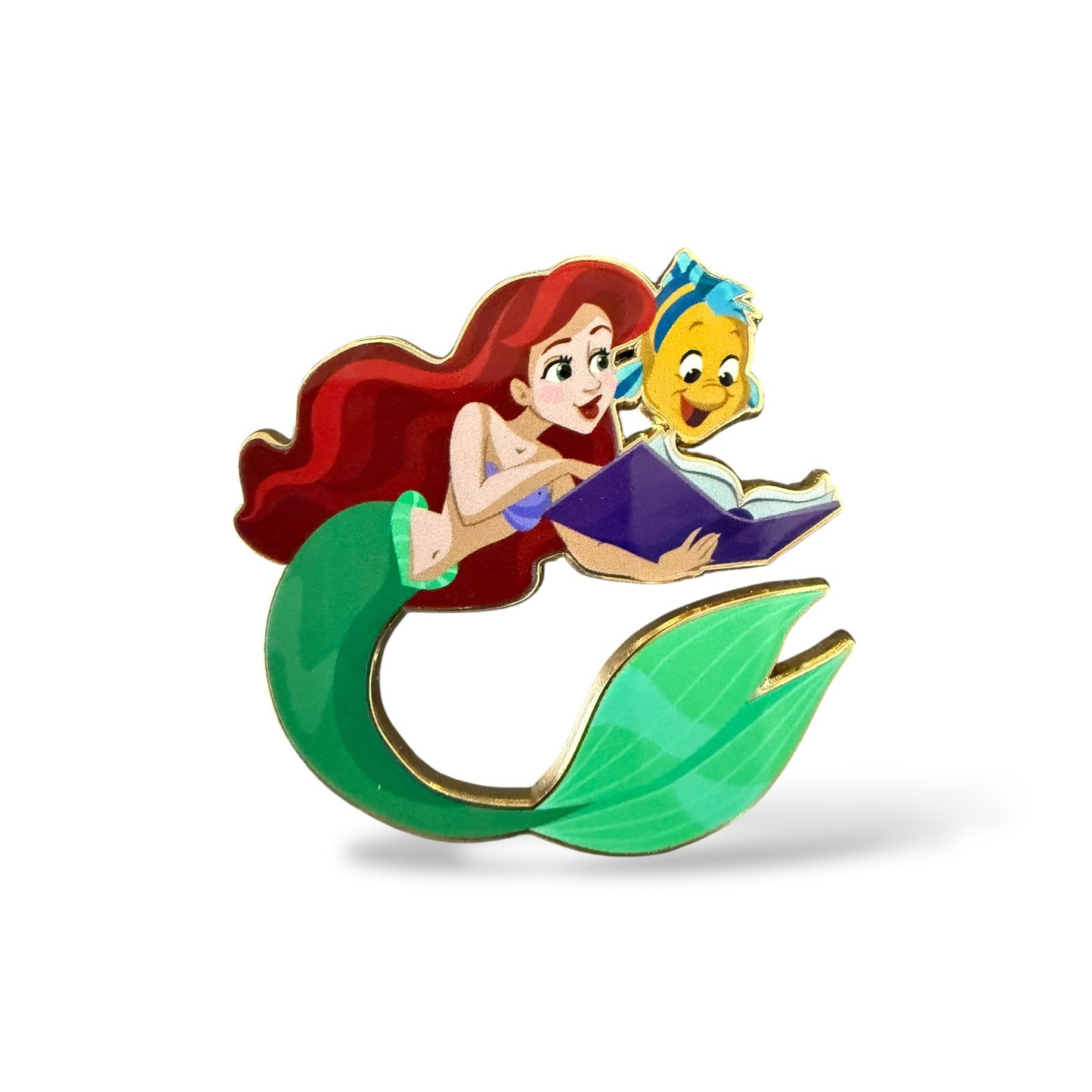 DEC Princess & Friends Mystery Ariel and Flounder Pin