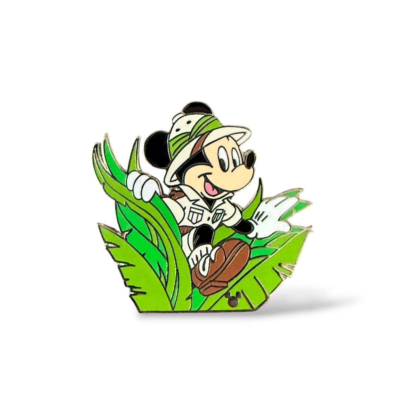 Cast Lanyard Theme Parks Mickey On Safari at Animal Kingdom Hidden Mickey Pin