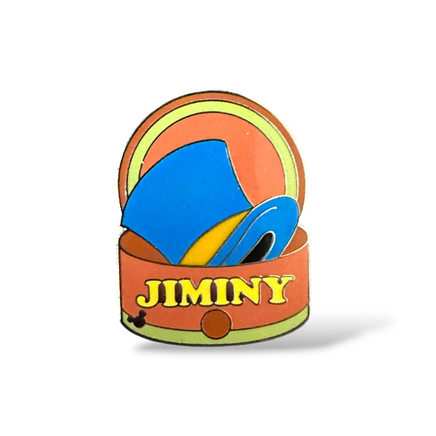 Cast Lanyard Hats Jiminy Cricket Hidden Mickey Pin