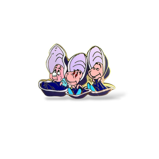 Disney Parks Alice in Wonderland Framed Set Three Baby Oysters Pin