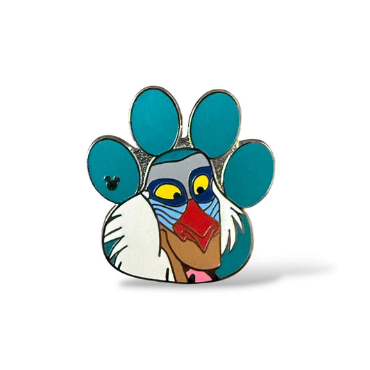 Cast Lanyard The Lion King Paw Prints Rafiki Hidden Mickey Pin