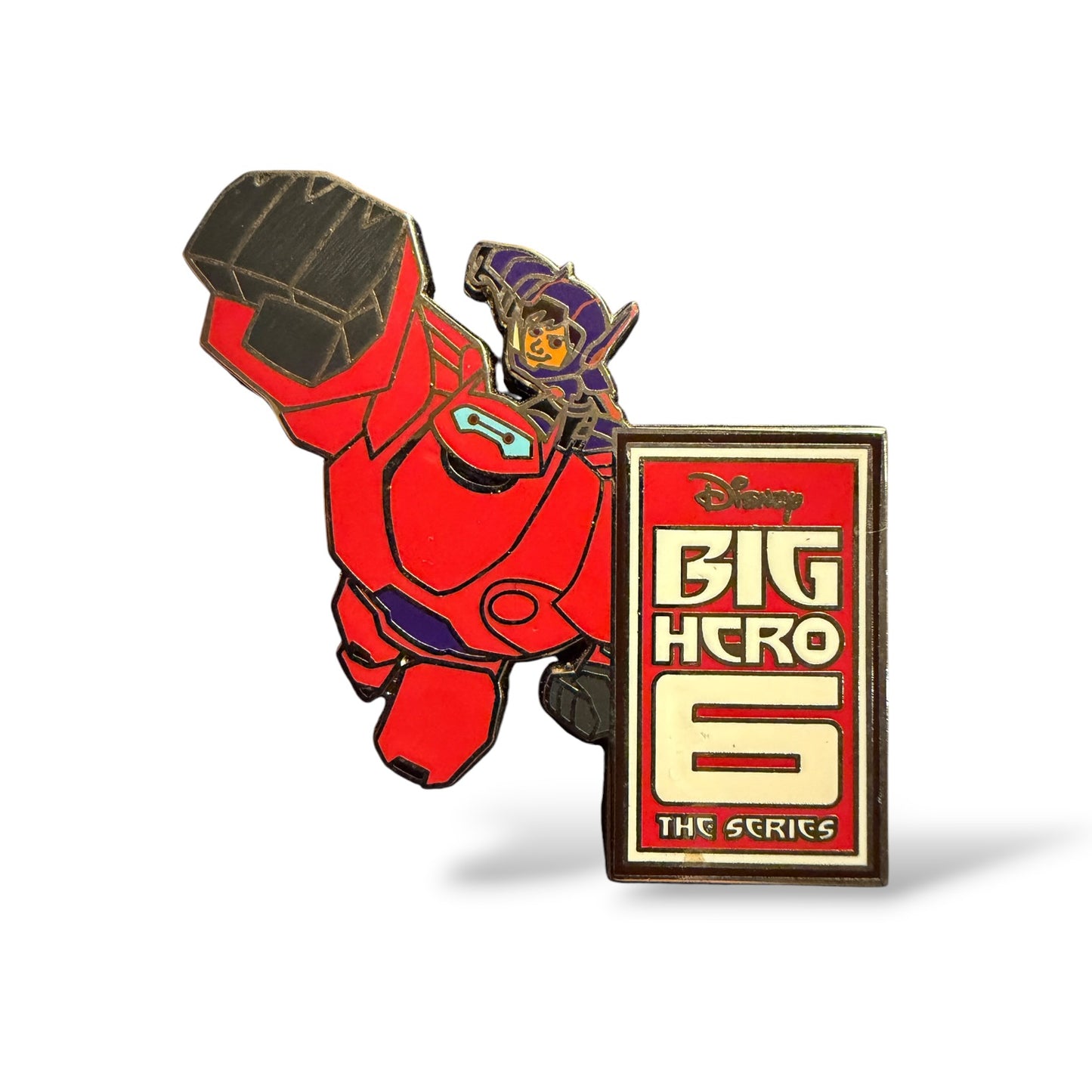 Disney Parks Big Hero 6 The Series Armored Baymax and Hiro Pin