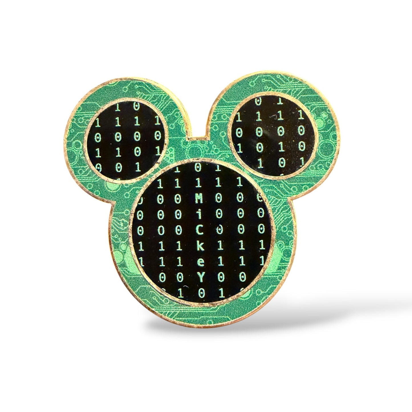Disney Parks Mickey Mouse Memories October Binary Code Pin