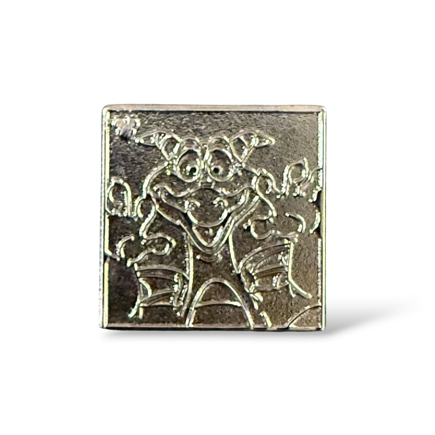 Cast Lanyard Tonal Figment Silver Chaser Hidden Mickey Pin