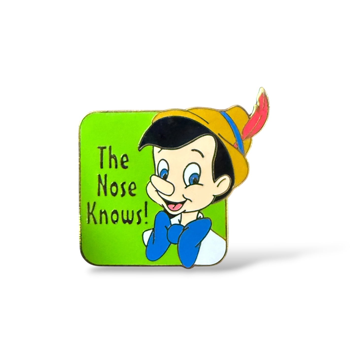 Cast Lanyard Character Sayings Pinocchio Hidden Mickey Pin