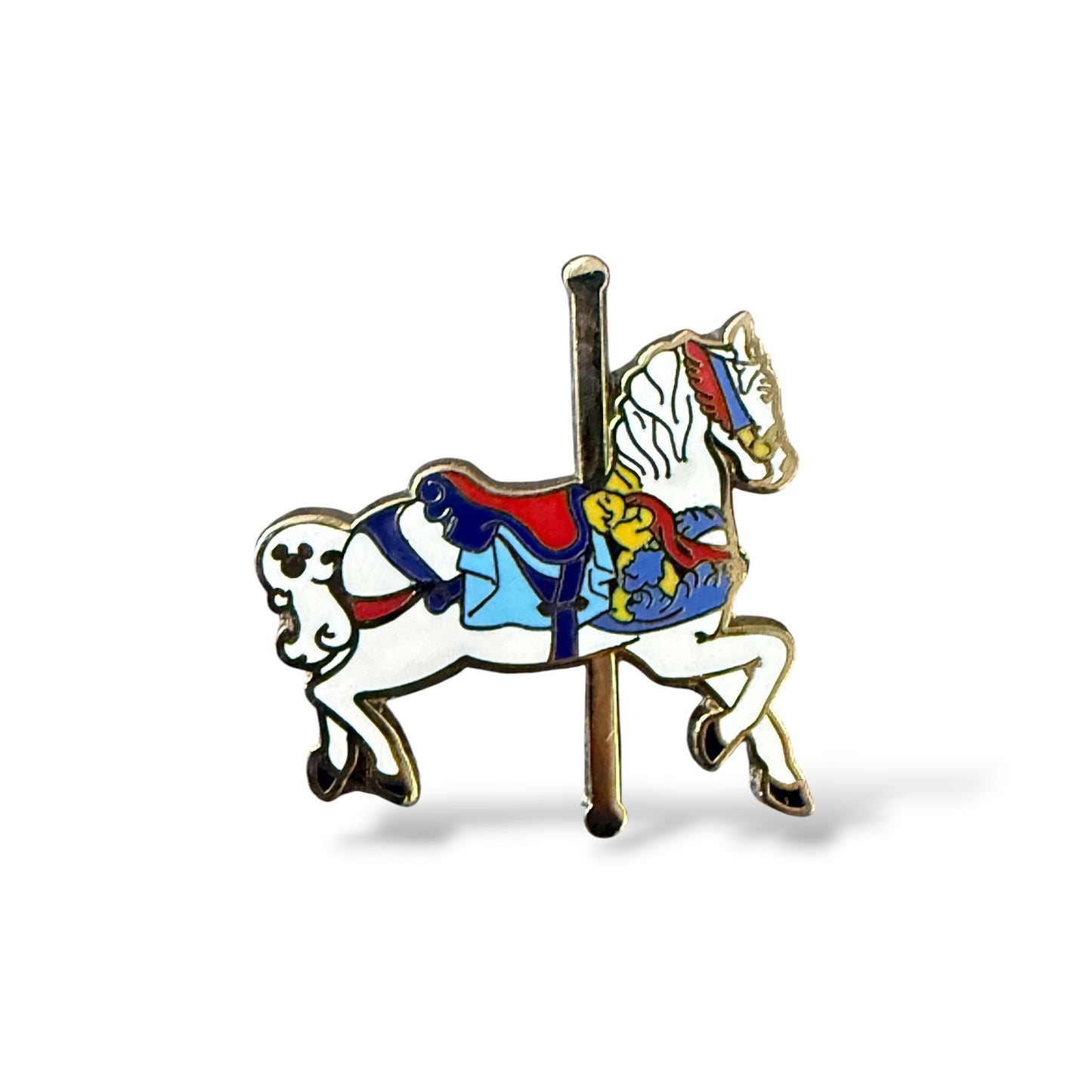 Cast Lanyard King Arthur Carrousel Horse Keiffer Hidden Mickey Pin