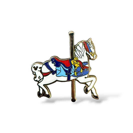 Cast Lanyard King Arthur Carrousel Horse Keiffer Hidden Mickey Pin