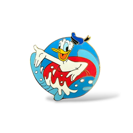 Cast Lanyard Inner Tube Donald Hidden Mickey Pin