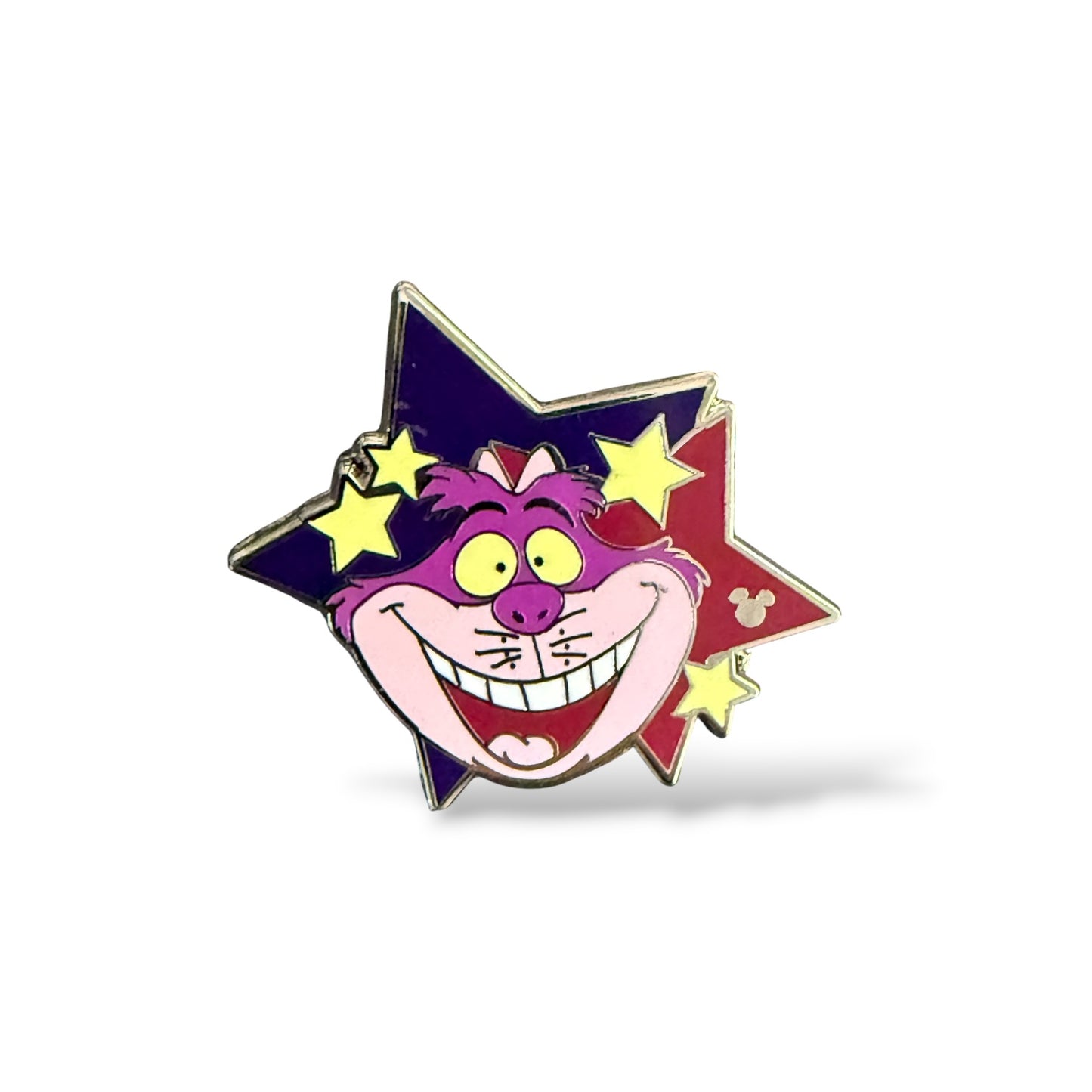 Cast Lanyard Character Stars Cheshire Cat Hidden Mickey Pin