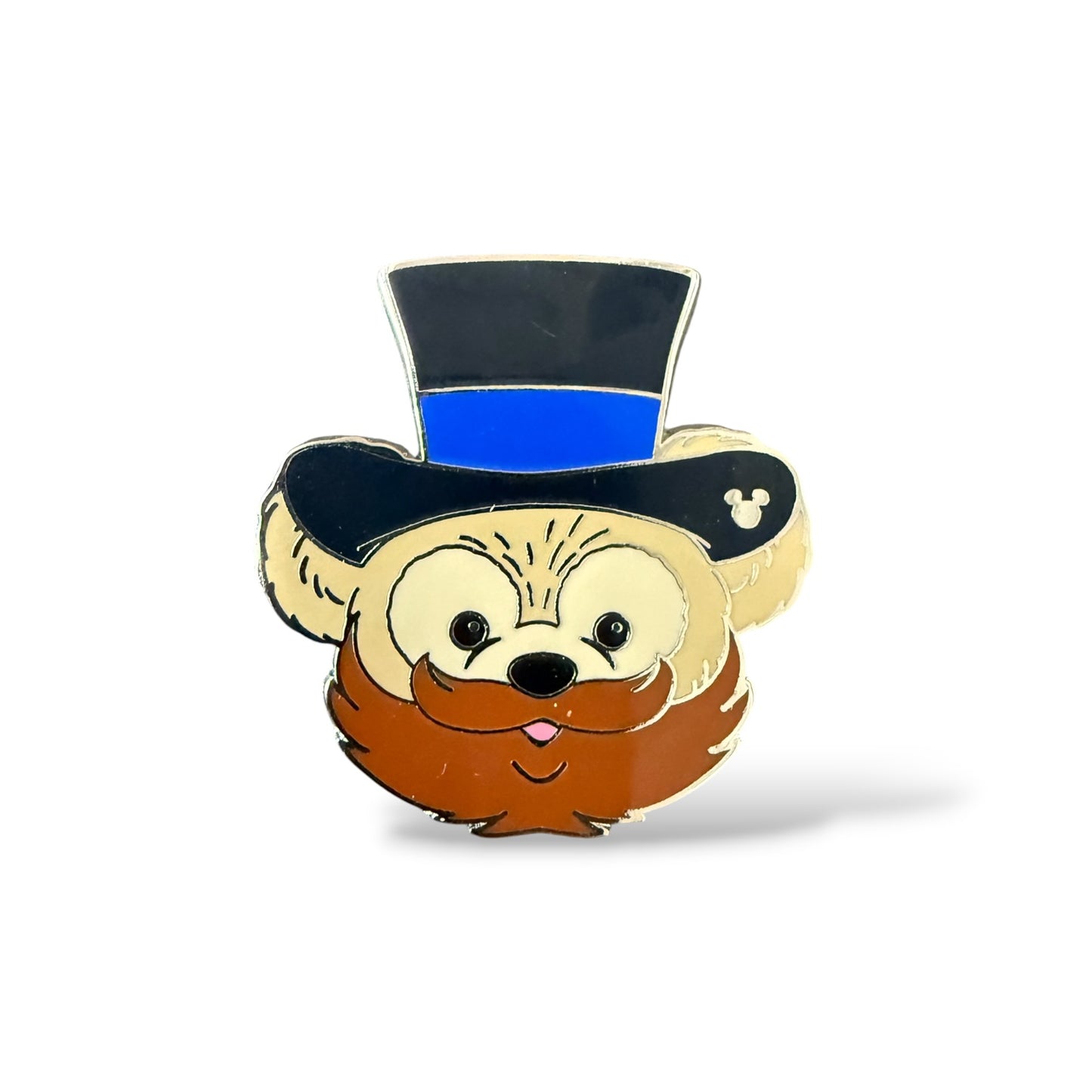 Cast Lanyard Duffy Bear in Hats Dreamfinder Hidden Mickey Pin