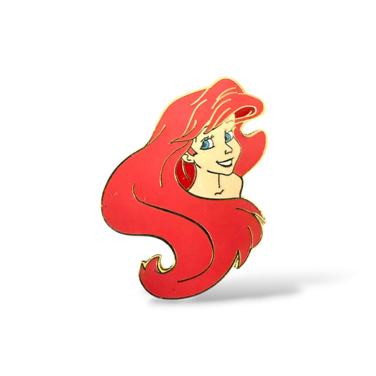 Cast Lanyard Princess Big Hair Ariel Hidden Mickey Pin