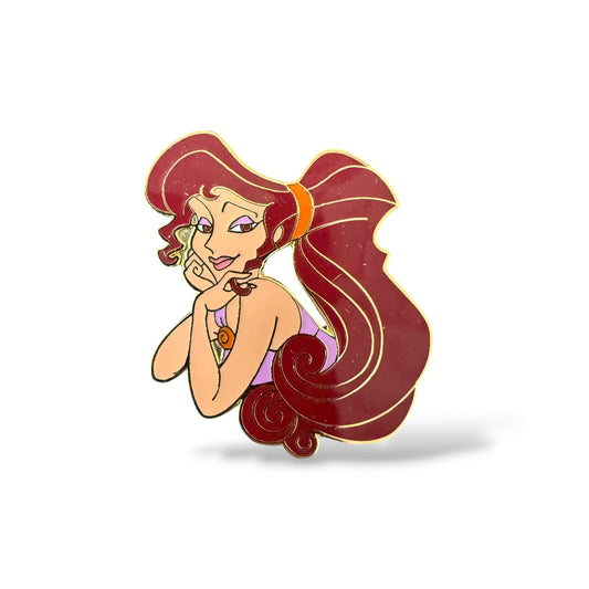 Cast Lanyard Princess Big Hair Megara Hidden Mickey Pin