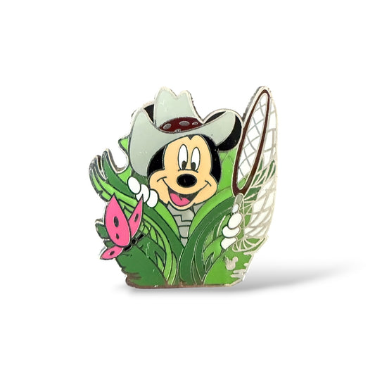 Cast Lanyard Butterfly Catcher Mickey Mouse Hidden Mickey Pin
