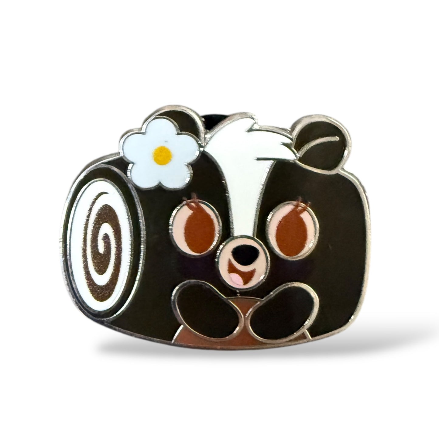 Disney Parks Munchlings Mystery Flower Chocolate Swiss Roll Pin