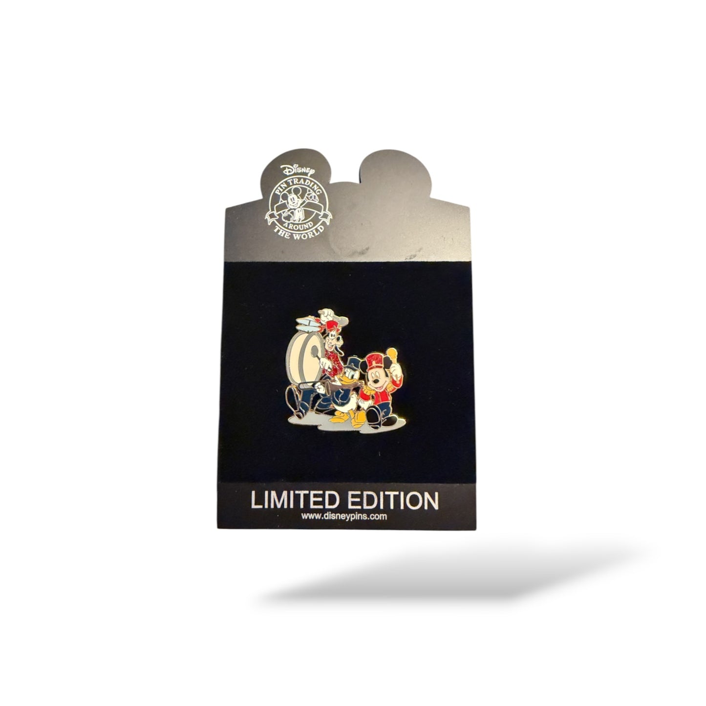 DLR Mickey's Pin Festival of Dreams Mickey, Goofy & Donald Marching Band Pin
